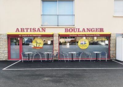 Réalisation Triskel Agencement - Au Pain d'Autrefois Saint-Malo Paramé